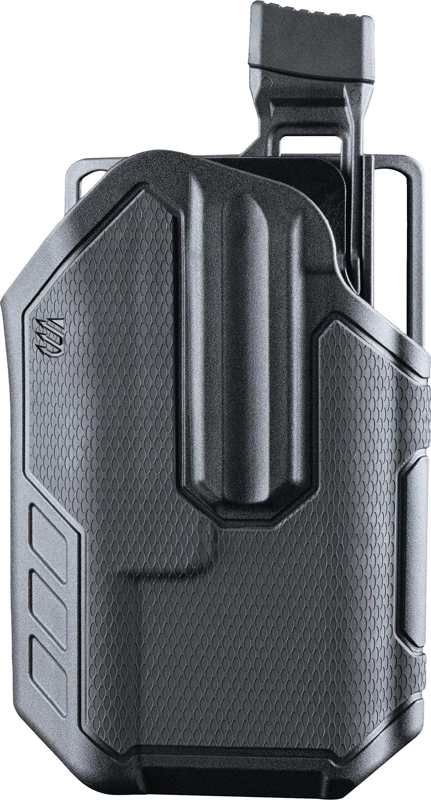 BLACKHAWK 419002BBR Omnivore MultiFit Stream Light TLR 1/2 Light Bearing Holster, Right, Black, One Size