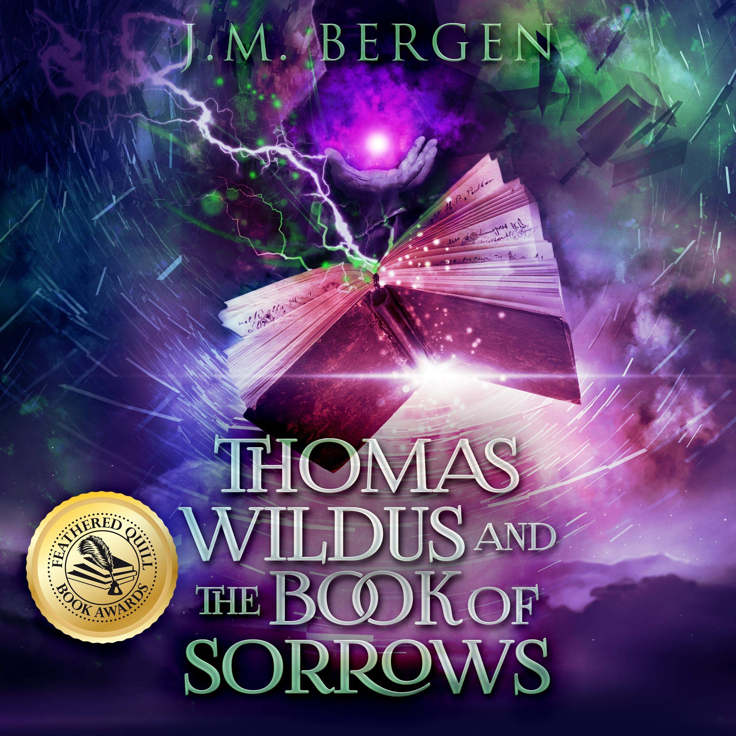 Cover art for Thomas Wildus and the Book of Sorrows