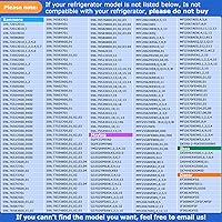 Vista 3 de W10827015, AP5985816, 67005903 Cubierta para cajón de despensa (con lámina de plástico transparente) Compatible con Kenmore, Maytag, Whirlpool