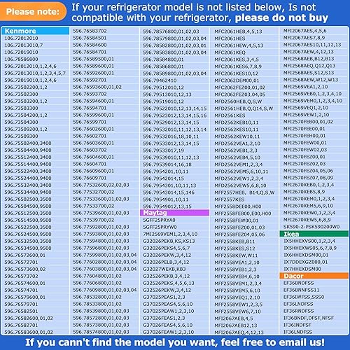 Vista 3 de W10827015, AP5985816, 67005903 Cubierta para cajón de despensa (con lámina de plástico transparente) Compatible con Kenmore, Maytag, Whirlpool