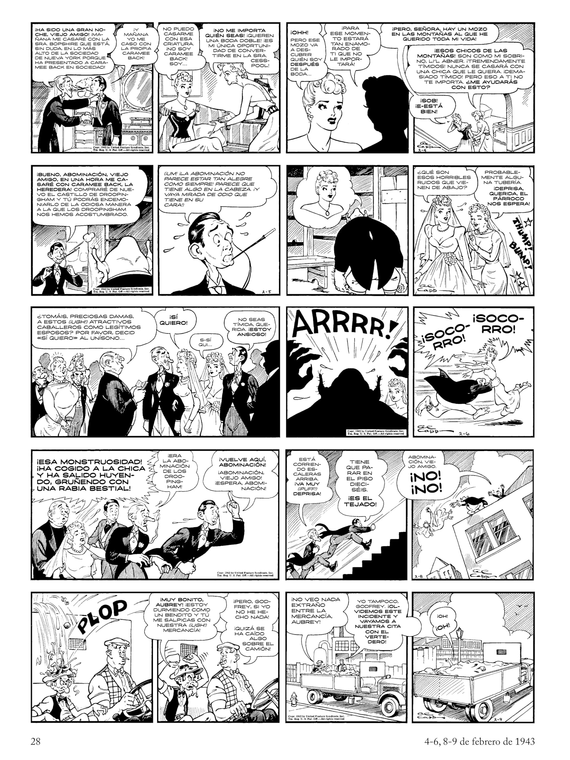 Lil Abner Volumen 5 (1943-1944) (COMICS Y NOVELAS GRAFICAS)