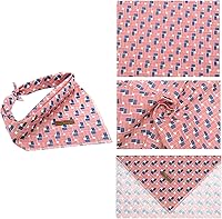 Vista 2 de Pañuelo para perro del Día de la Independencia, 1 bandana con estampado de bandera estadounidense, bandanas de verano, bufanda, bufanda cuadrada