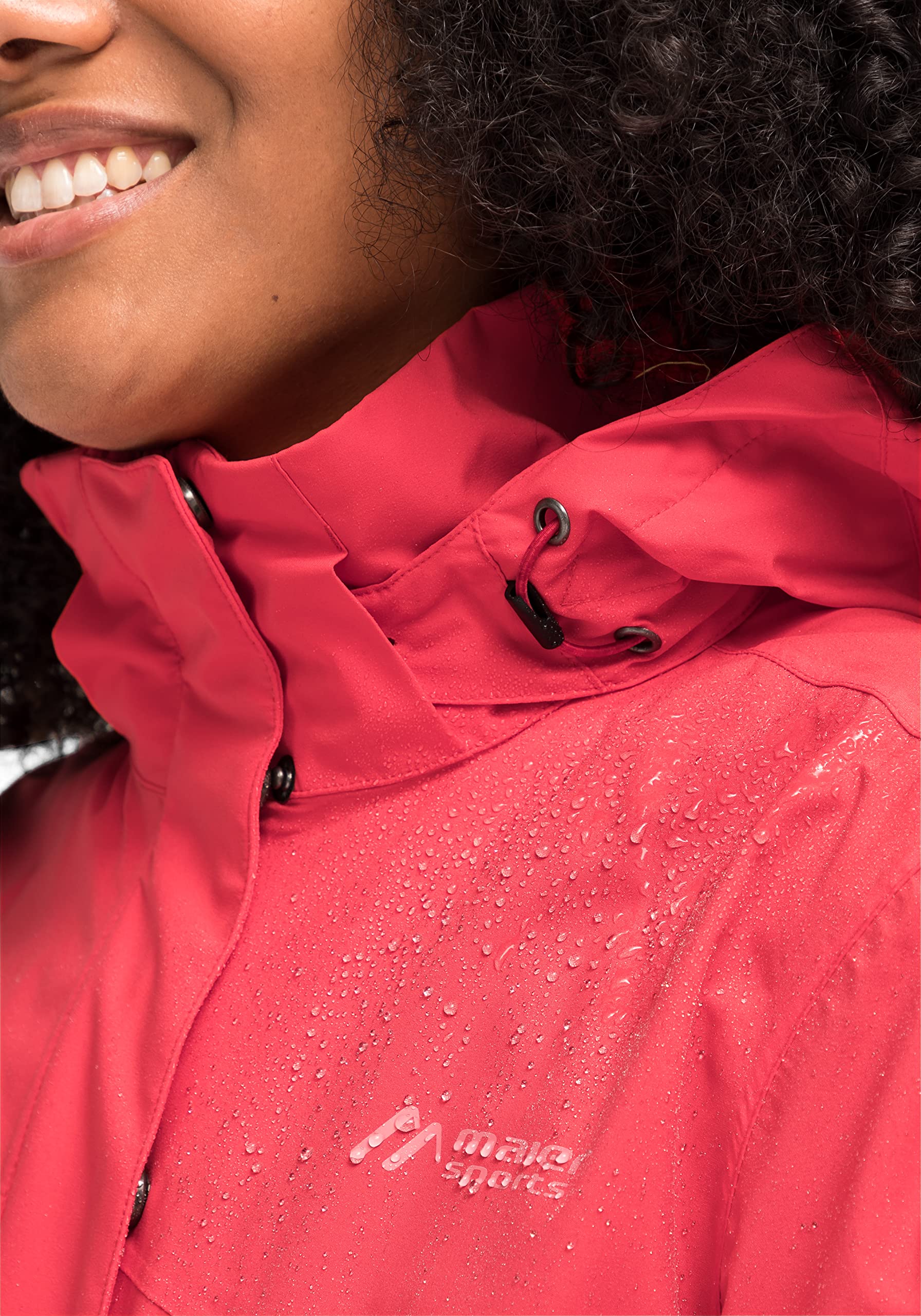 Maier Sports Metor Rec W, Damen Outdoorjacke, Wasserdichte Wanderjacke mit sportlichem Schnitt, PFC-frei, Silverplus Netzfutter & mTEX Wetterschutz