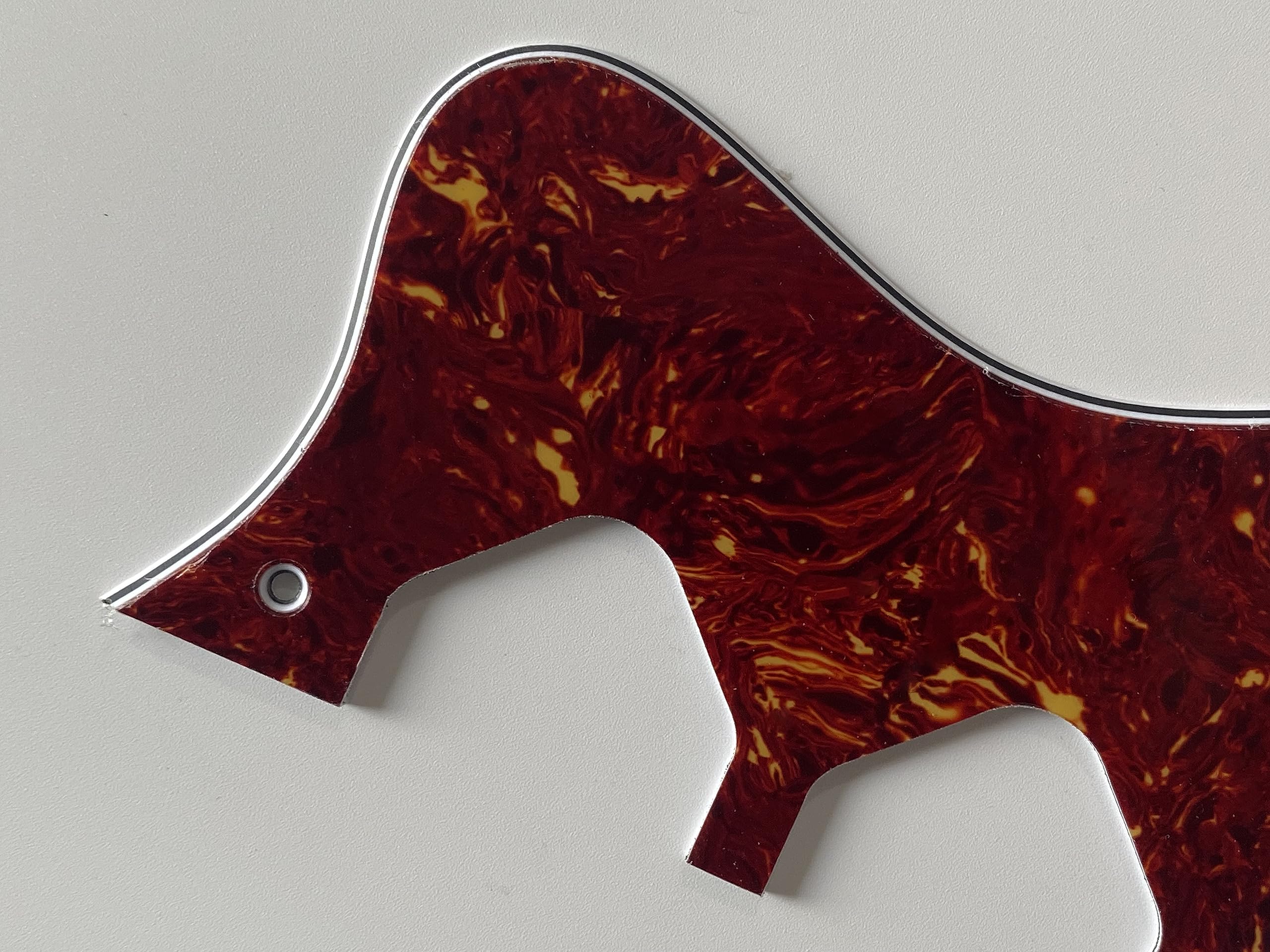 Dla Riviera Epiphone P93 Style Pickguard gitarowy (4-warstwowy czerwony żółwi)