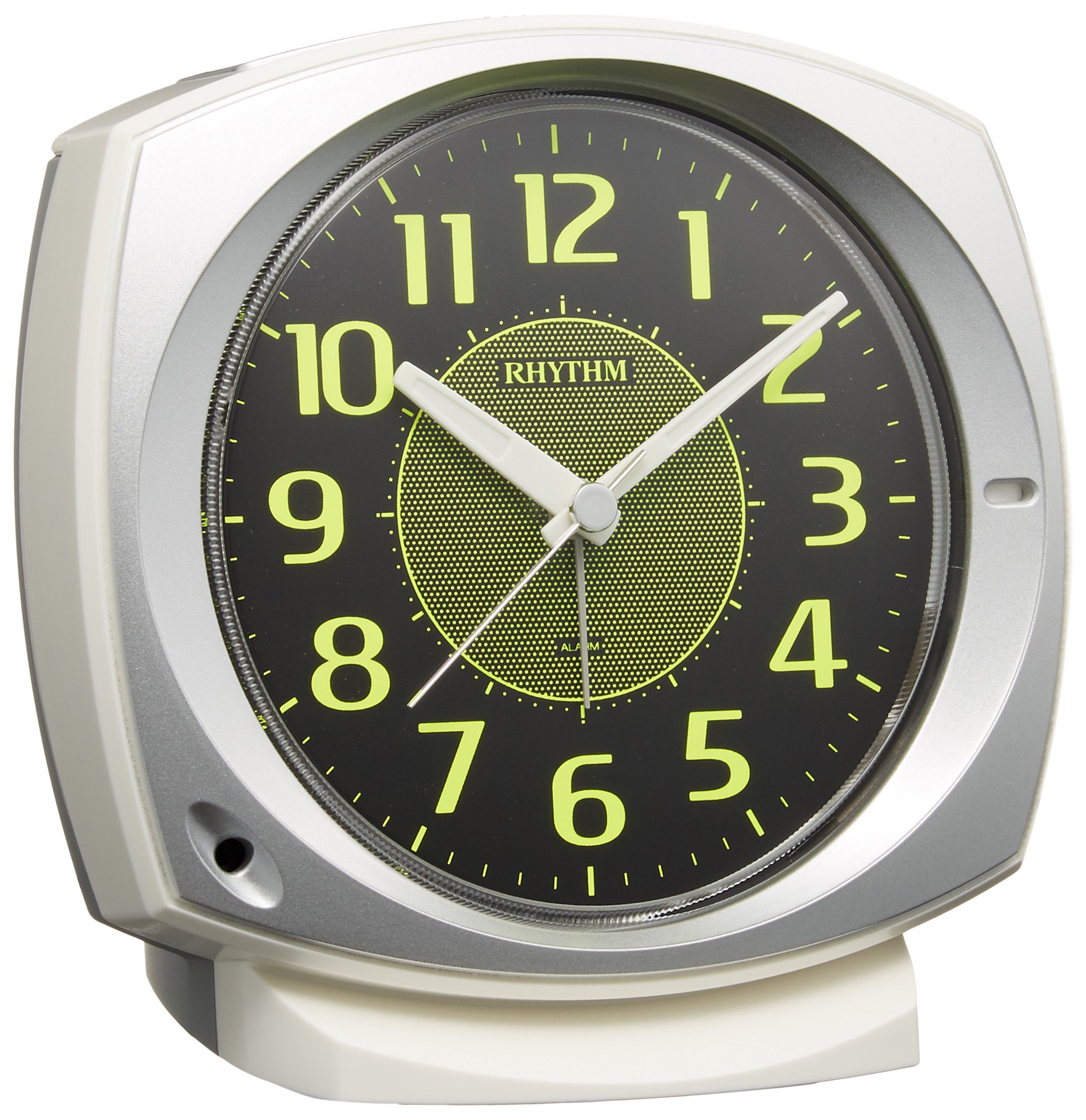 Amazon.co.jp: リズム(RHYTHM) 目覚まし時計 アナログ コールマン657