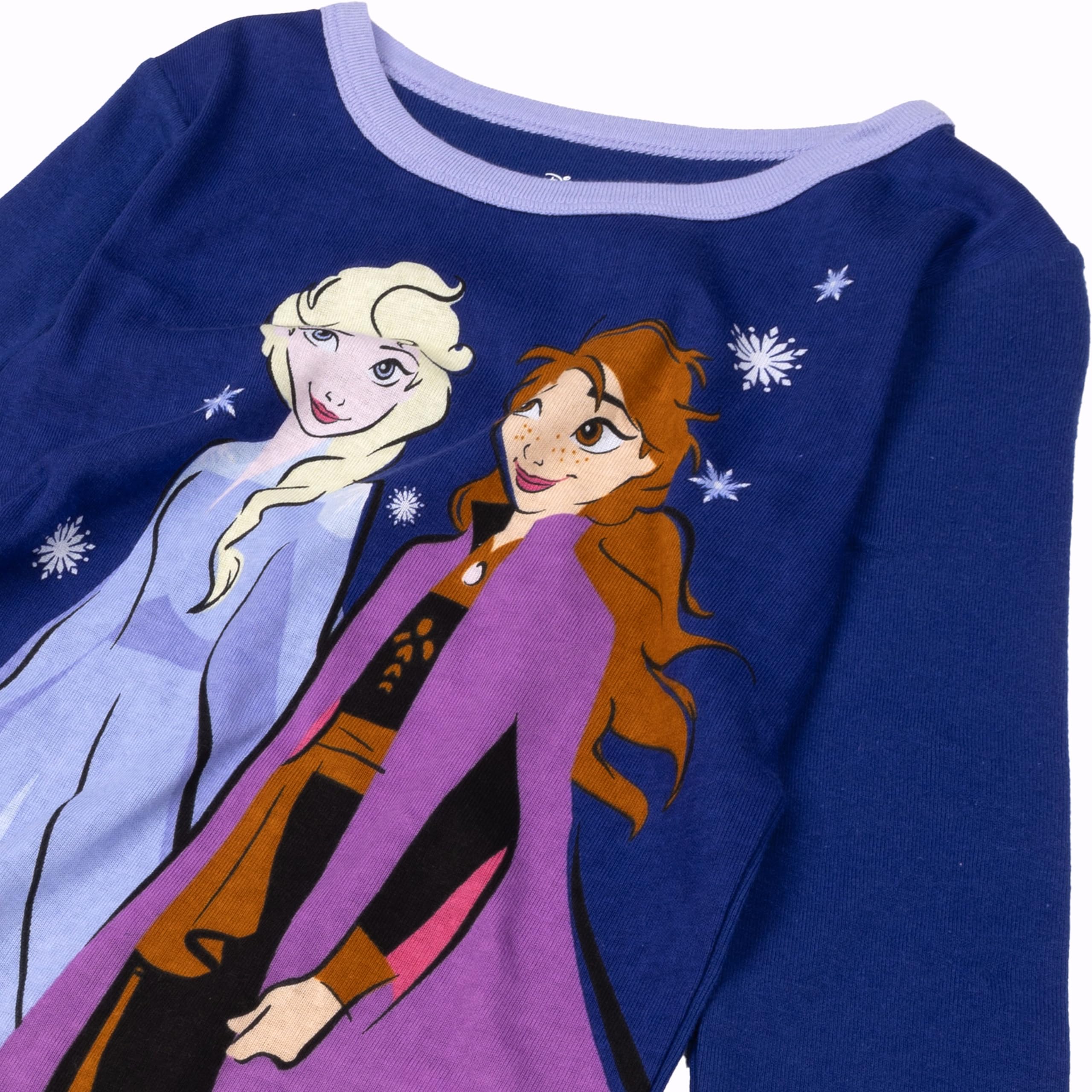 Disney Mädchen 2-Piece Snug-fit Cotton Holiday Pajama Set, Soft & Cute for Kids Pyjamaset (2er Pack)