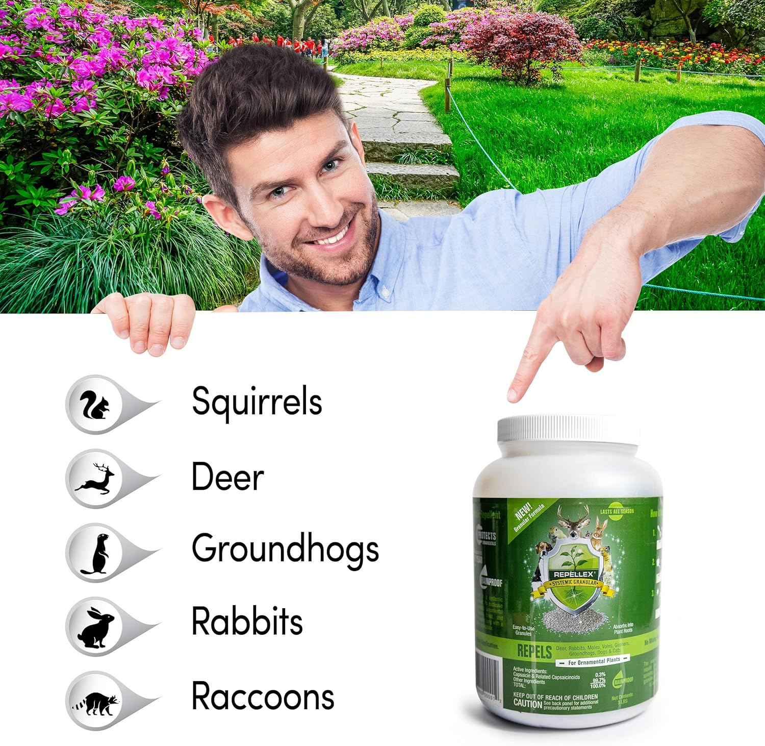 Repellex 20021 Systemic Granular Animal Repellent