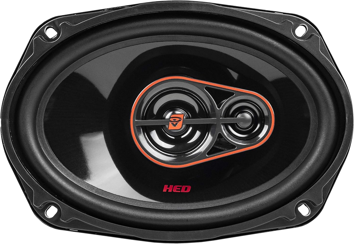 Cerwin Vega HED Series 6.5" 3-Way Coaxial Car Speakers, 4Ω, 60W RMS/340W MAX Power, Superior Car Audio System, Durable Steel Frame, Graphite Cone, PEI Tweeter for Enhanced Car Speaker