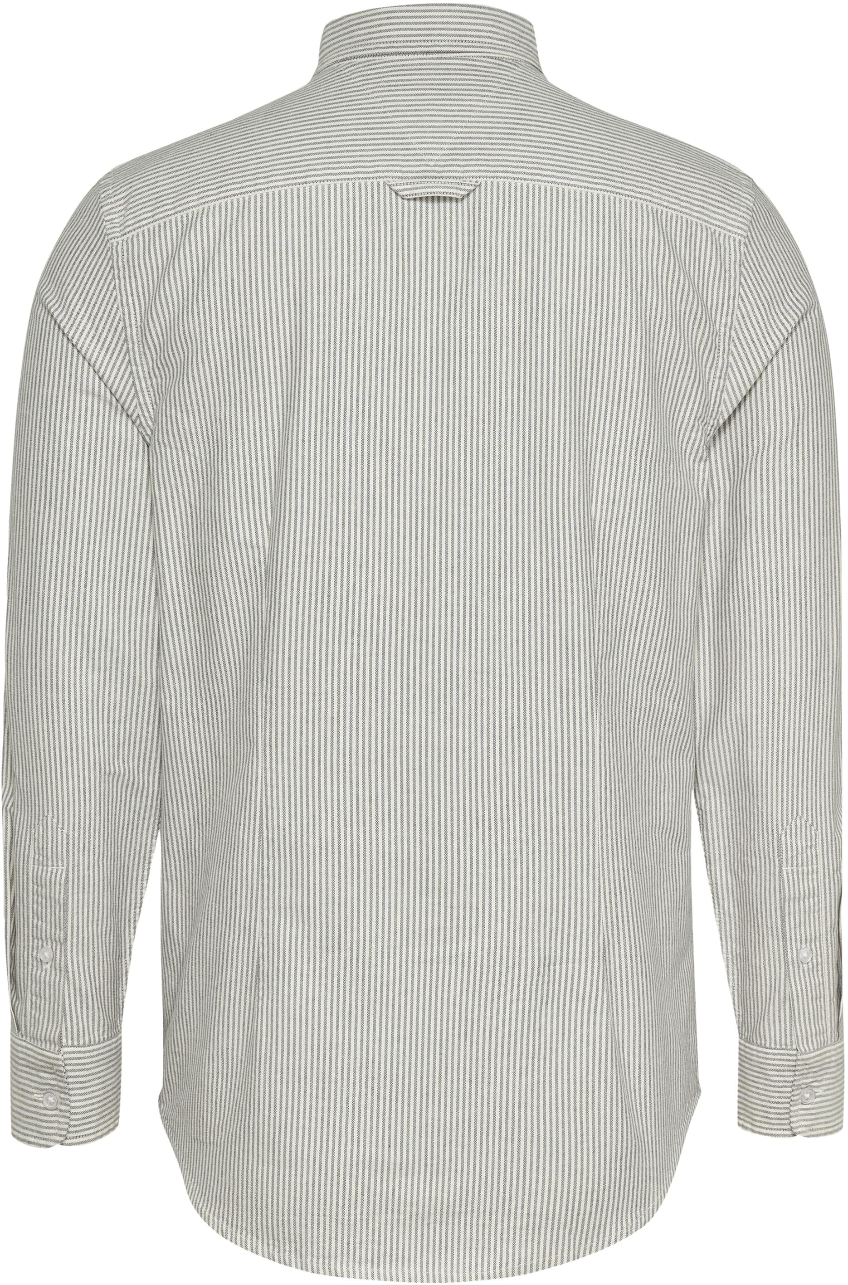 Tommy Jeans Uomo Camicia Stripe Oxford Slim Fit