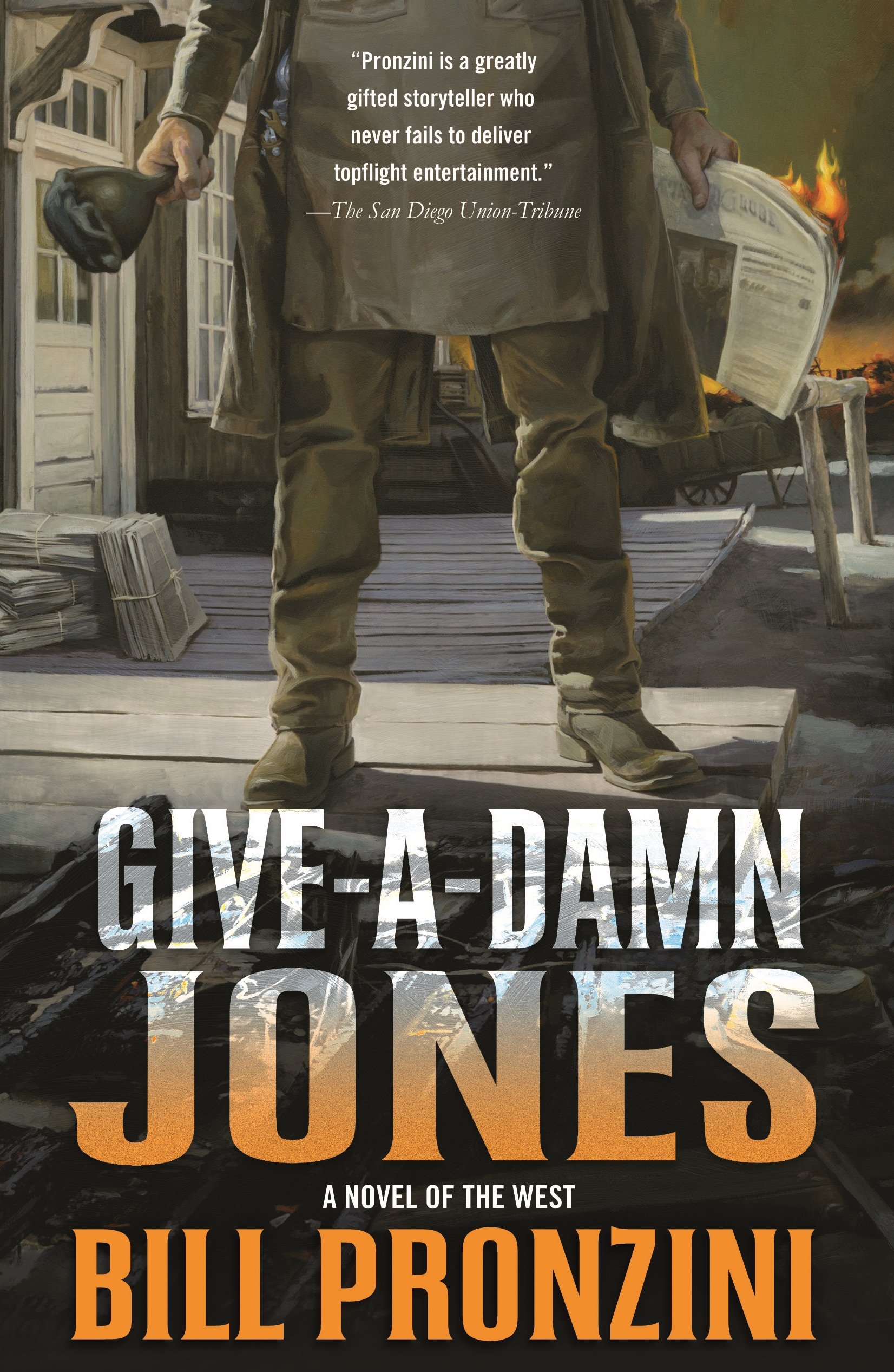 Buy Give-A-Damn Jones: A Novel of the West โ BookShops.in