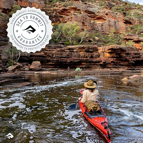 Miniatura 7 de Sea to Summit eVac Bolsa seca de compresión, impermeable, 13 litros, azulejo turco azul