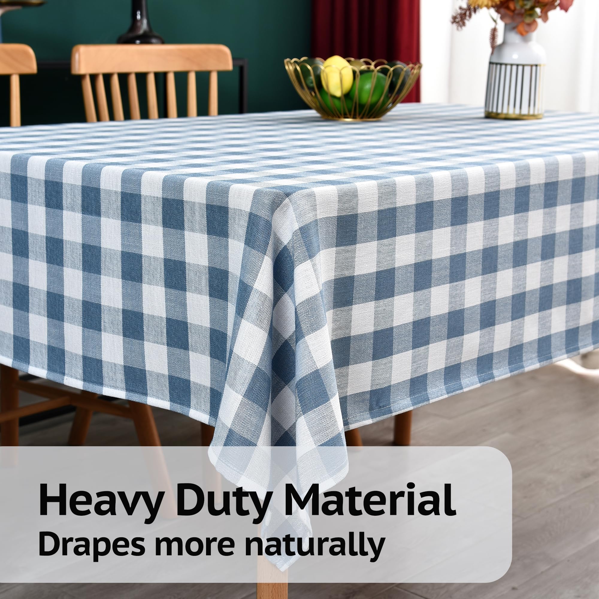 Yofori Gingham Tablecloth - Image 4