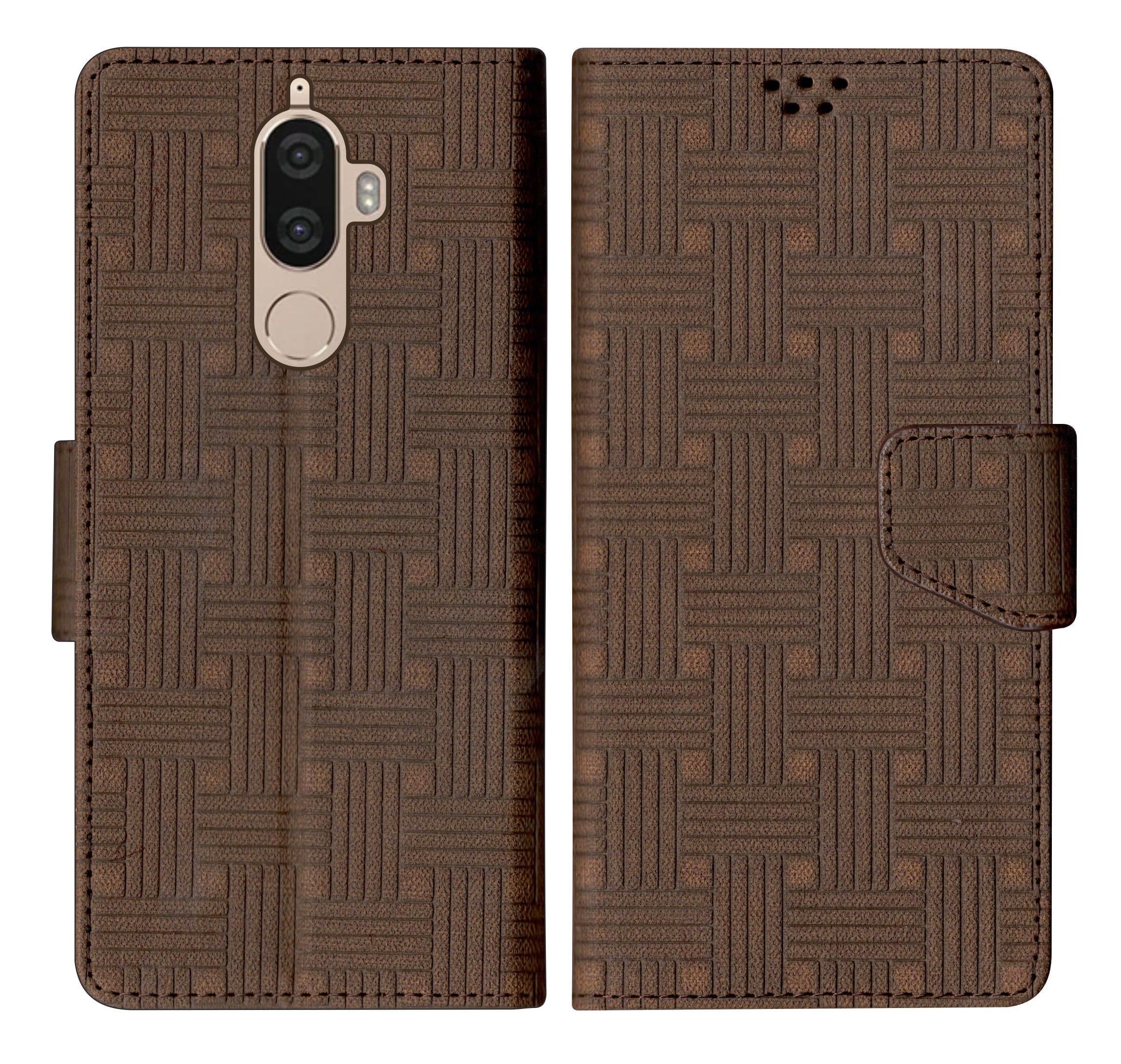 SBMS Lenovo K8 Plus Flip Cover Back Cover Case with Magnatic Closure | Inbuilt Stand | Card & Money Pocket (Mat Brown) (B0CCMDZHHM) Amazon Price History, Amazon Price Tracker