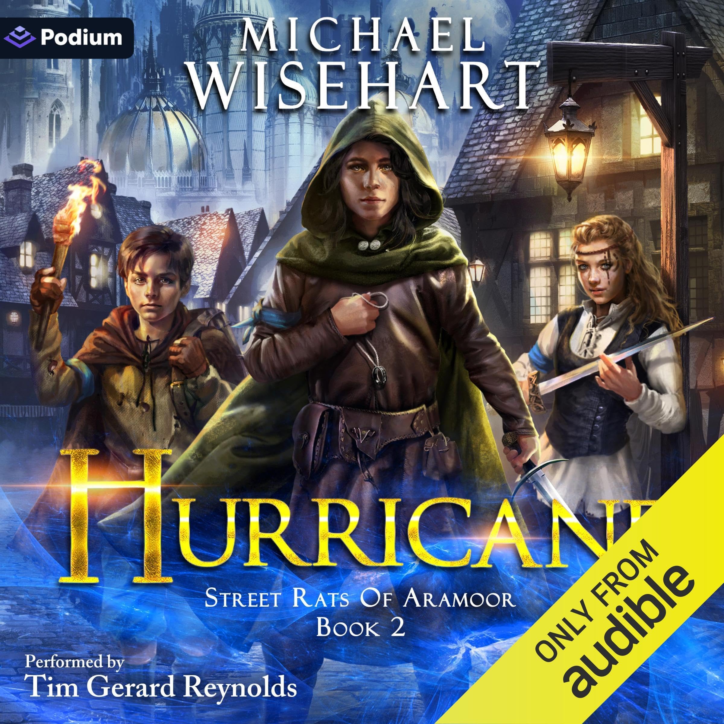 Cover art for Hurricane: Street Rats of Aramoor, Book 2