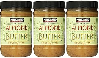 Kirkland Signature - Creamy Almond Butter, 27 Ounce - 3 Jars