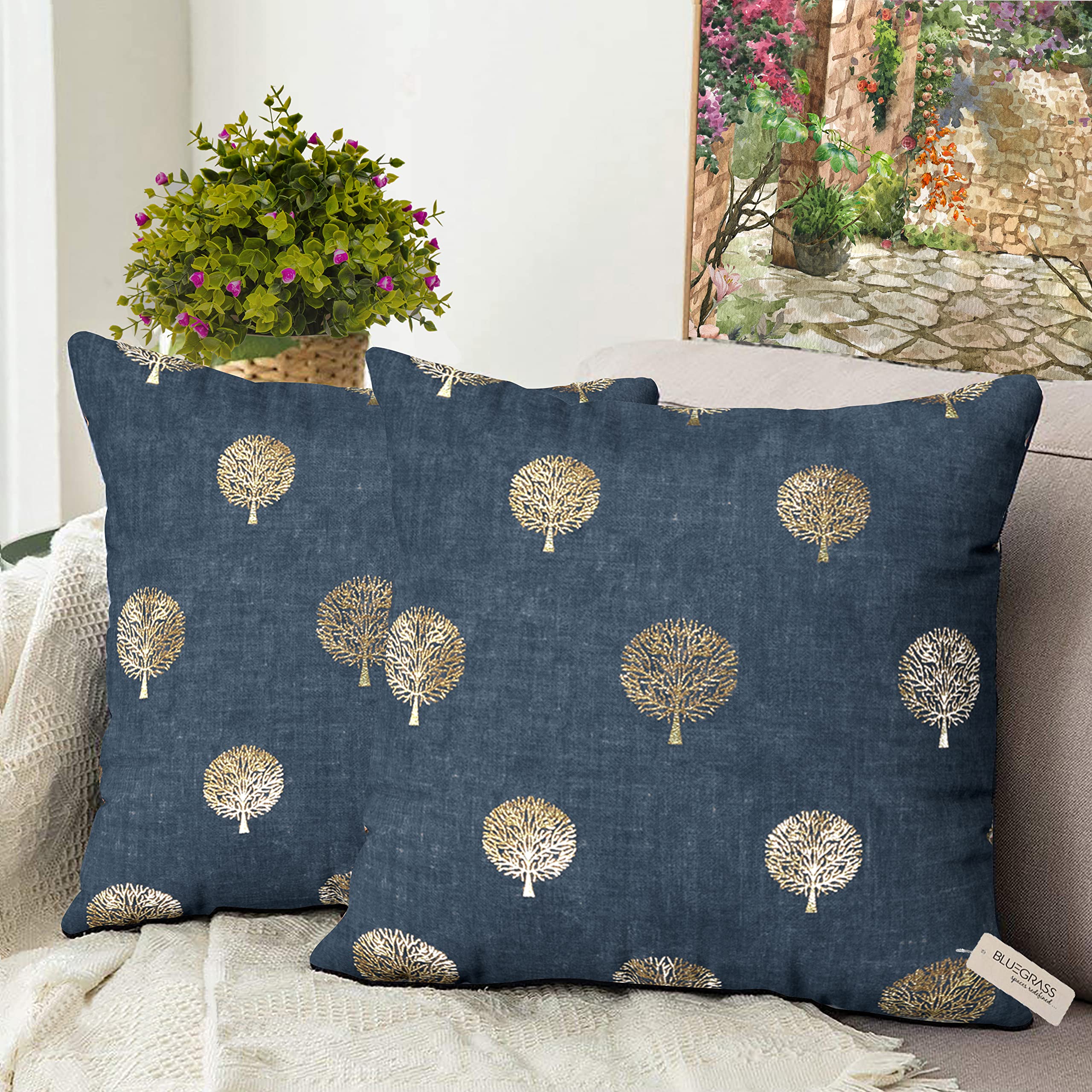 See full amazon price history chart for BLUE GRASS Digital HD Foil Tree Print Velvet Cushion Cover - Set of 2|| Blue || Size : 24x24 Inches. BLUE GRASS Digital HD Foil Tree Print Velvet Cushion Cover - Set of 2|| Blue || Size : 24x24 Inches. (B0BTHZBNXH) Amazon Price History, Amazon Price Tracker