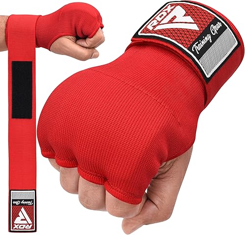 Miniatura 1 de RDX Guantes internos de boxeo para hombres y mujeres correas de muñeca de largo rápido de 295in de largo elástico acolchado para puños debajo de los