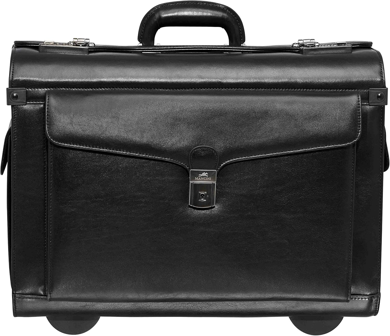 Mancini Vanizia Deluxe Wheeled Catalog Case Black Clothing, Shoes & Jewelry