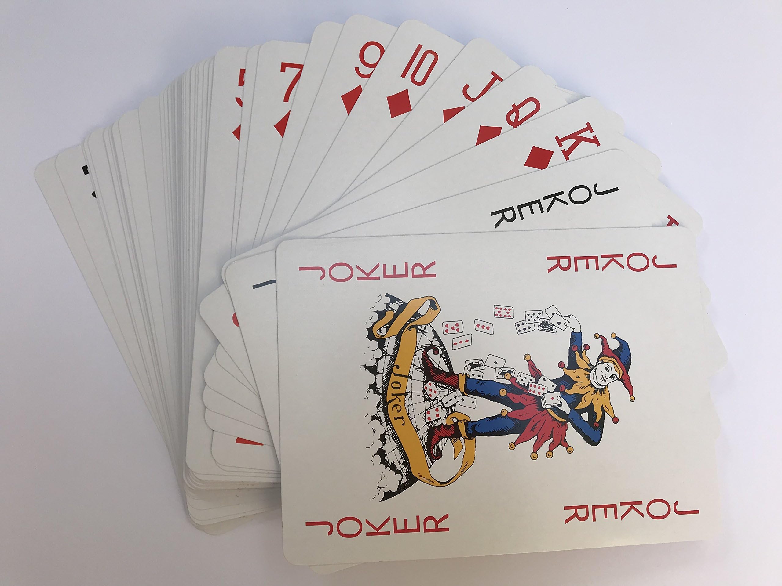 Super Jumbo Playing Cards 8x11 Inches for Card Players of All Ages