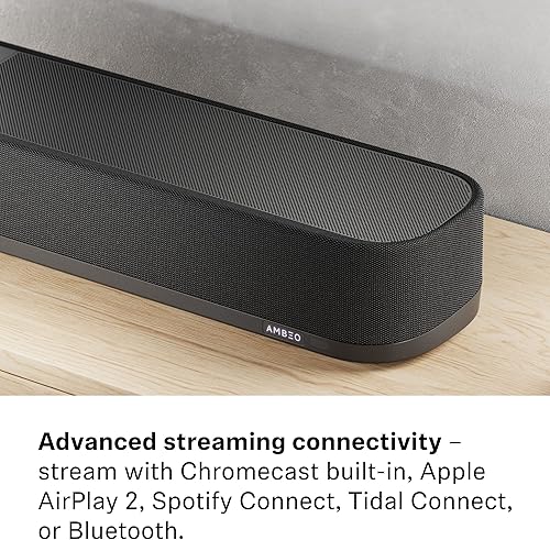 Miniatura 9 de Sennheiser AMBEO Soundbar Plus para TV y música con sonido envolvente 3D inmersivo, configuración de altavoces virtuales 7.1.4, subwoofers dobles