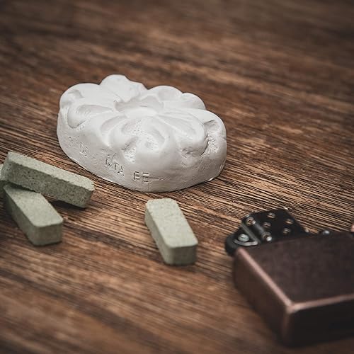 Miniatura 9 de ladrillos de incienso de madera natural de piñón, 40 unidades