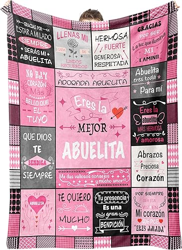 Regalos de Abuelita, regalos para abuela, regalos para abuela, regalos de cumpleaños de Abuelita, regalos de Abuelita de nietos, regalos para manta