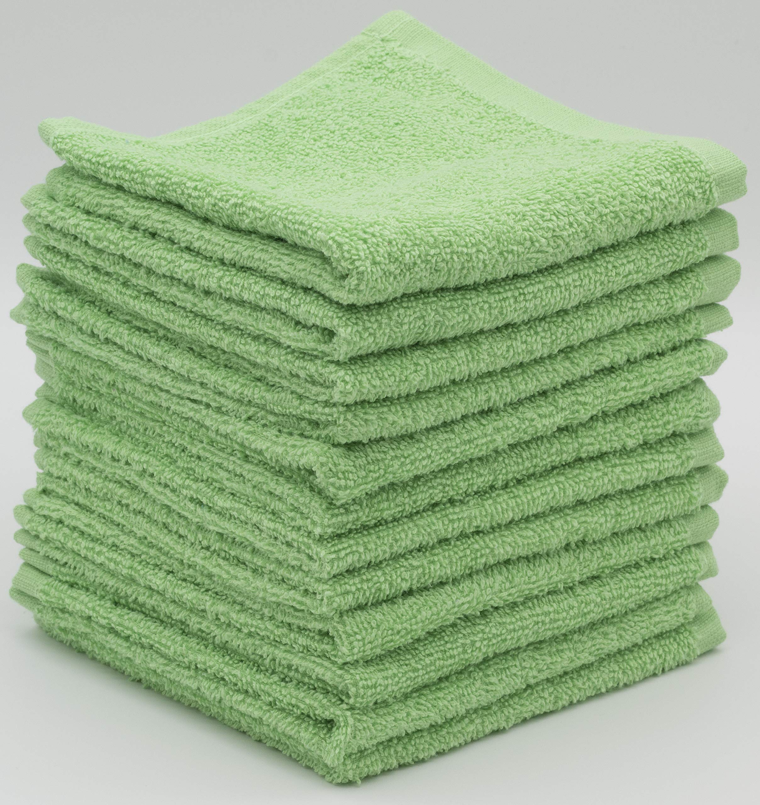 LIGHT TURQUOISE 2 X BATH TOWELS SET, 70X140 LARGE SIZE 100% NATURAL COTTON 500 GSM THICK ABSORBENT TOWEL, HOTEL QUALITY RINGSPUN — view 90
