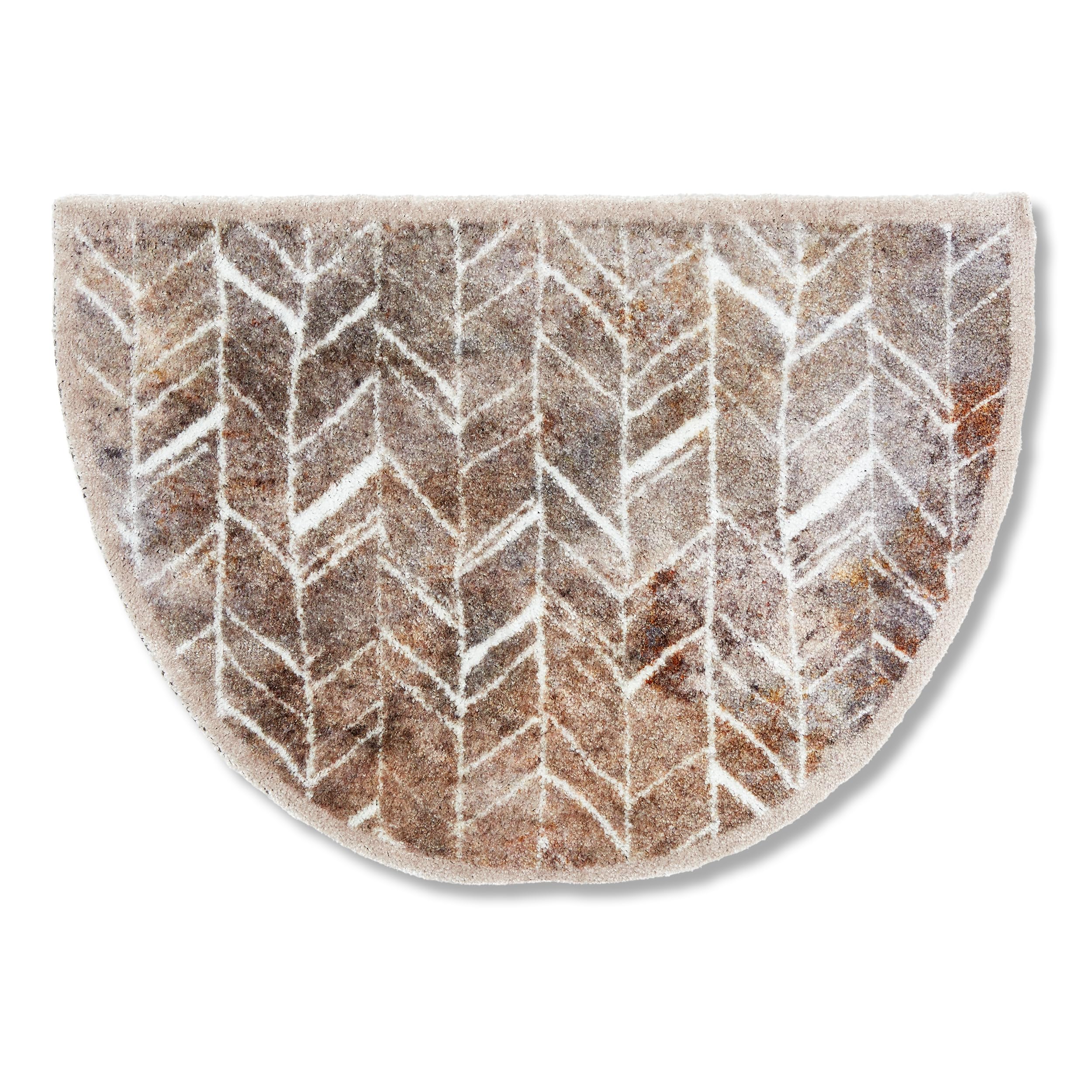 Tapis de propreté anti-saleté paillasson intérieur résistant doux chevrons