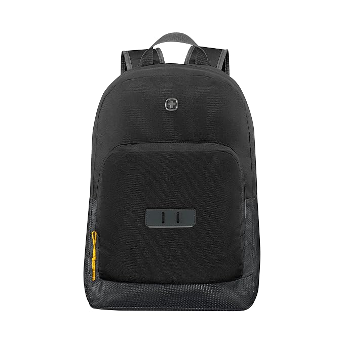 WENGER, Next 23 Crango, 16 Inches Laptop Backpack, 27 liters, Gravity Black, 612557, Business Travel Bag, Swiss Designed