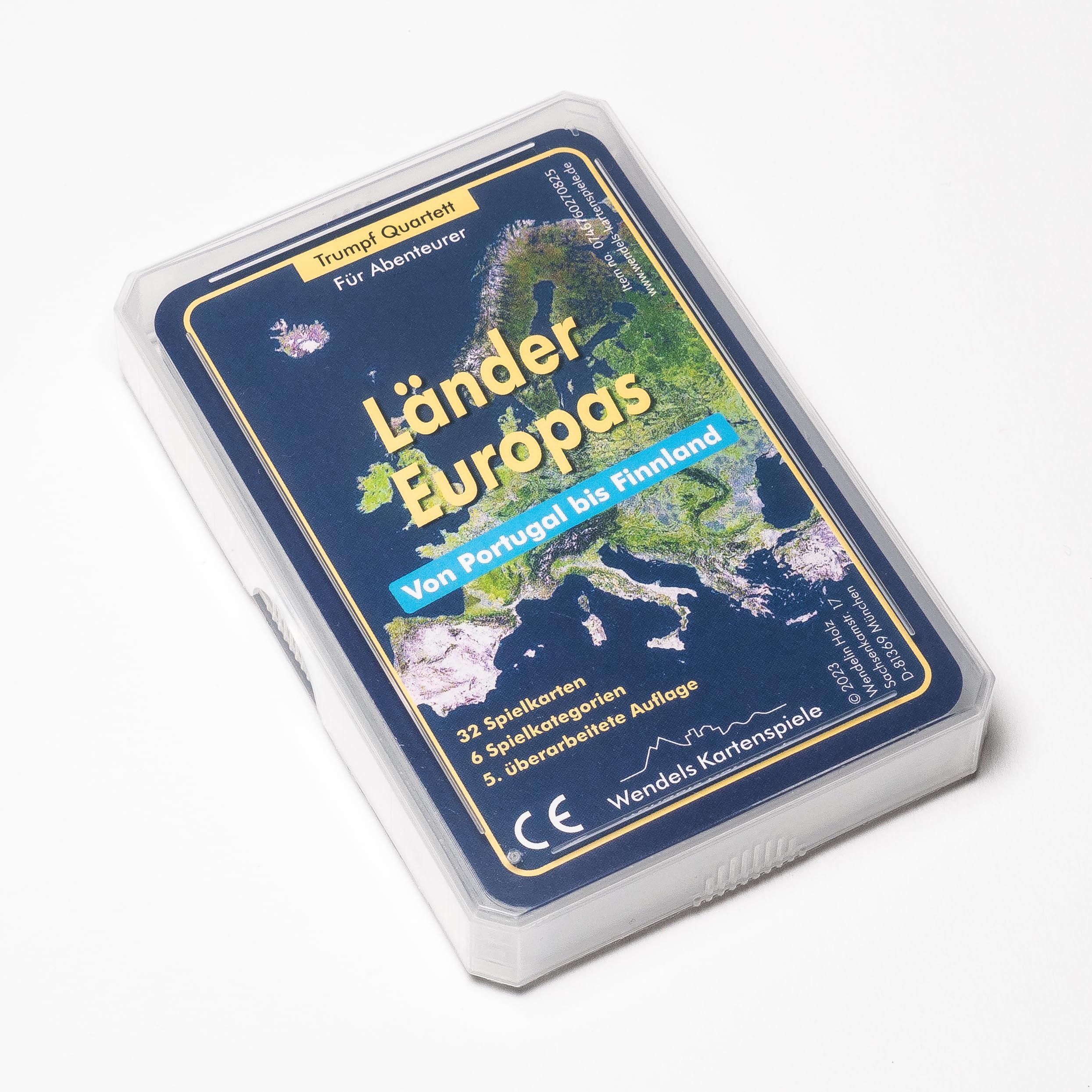 Wendels Kartenspiele Trump Quartet Game Set of 2: Countries of Europe and Far Countries, Ages 6+, Multicoloured - Image 3