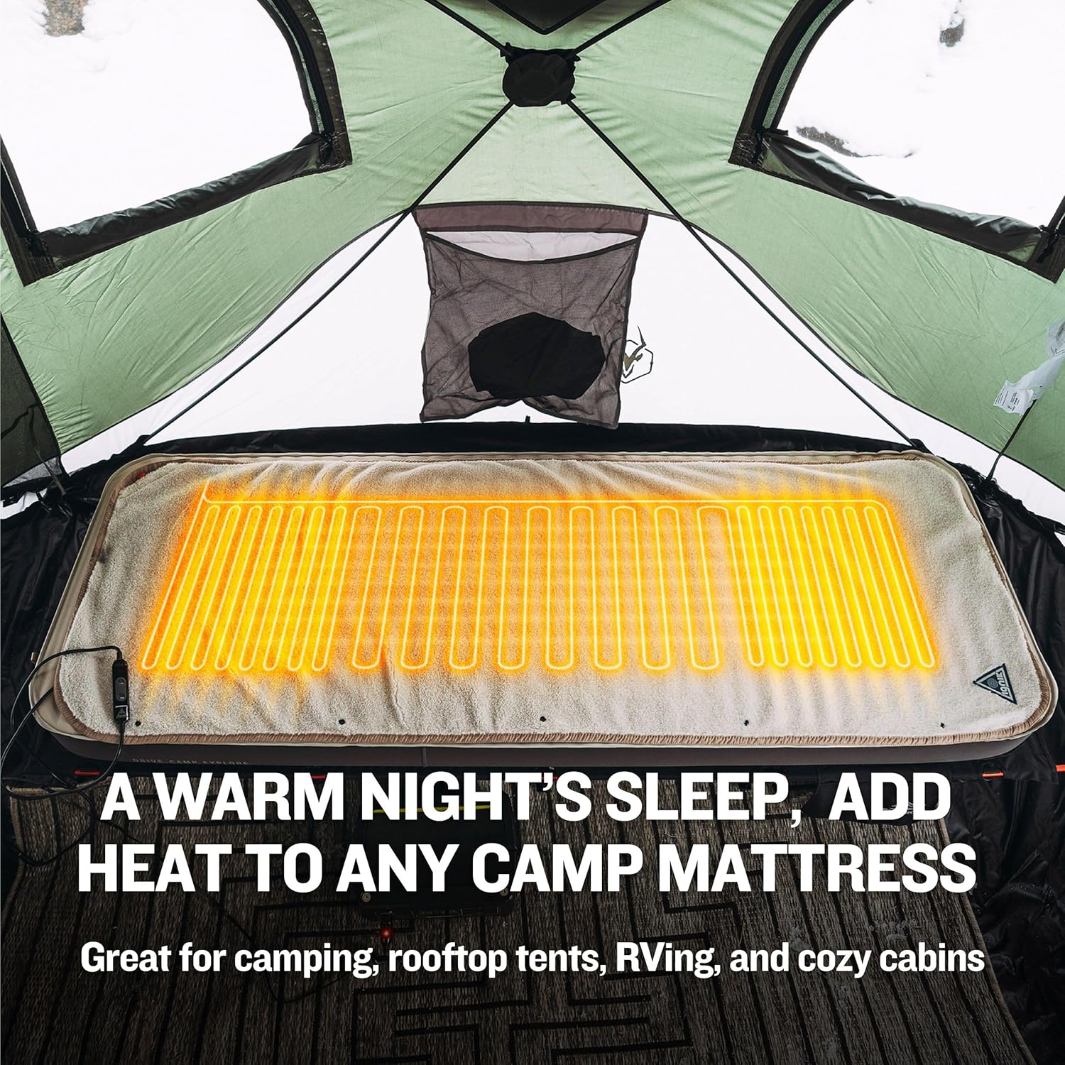 Ignik Flipside 12-Volt Powered Portable Heated Sleeping Pad