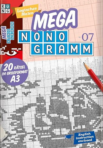 Mega-Nonogramm Nr. 07 (Mega Nonogramm Mappe): limitierte Auflage