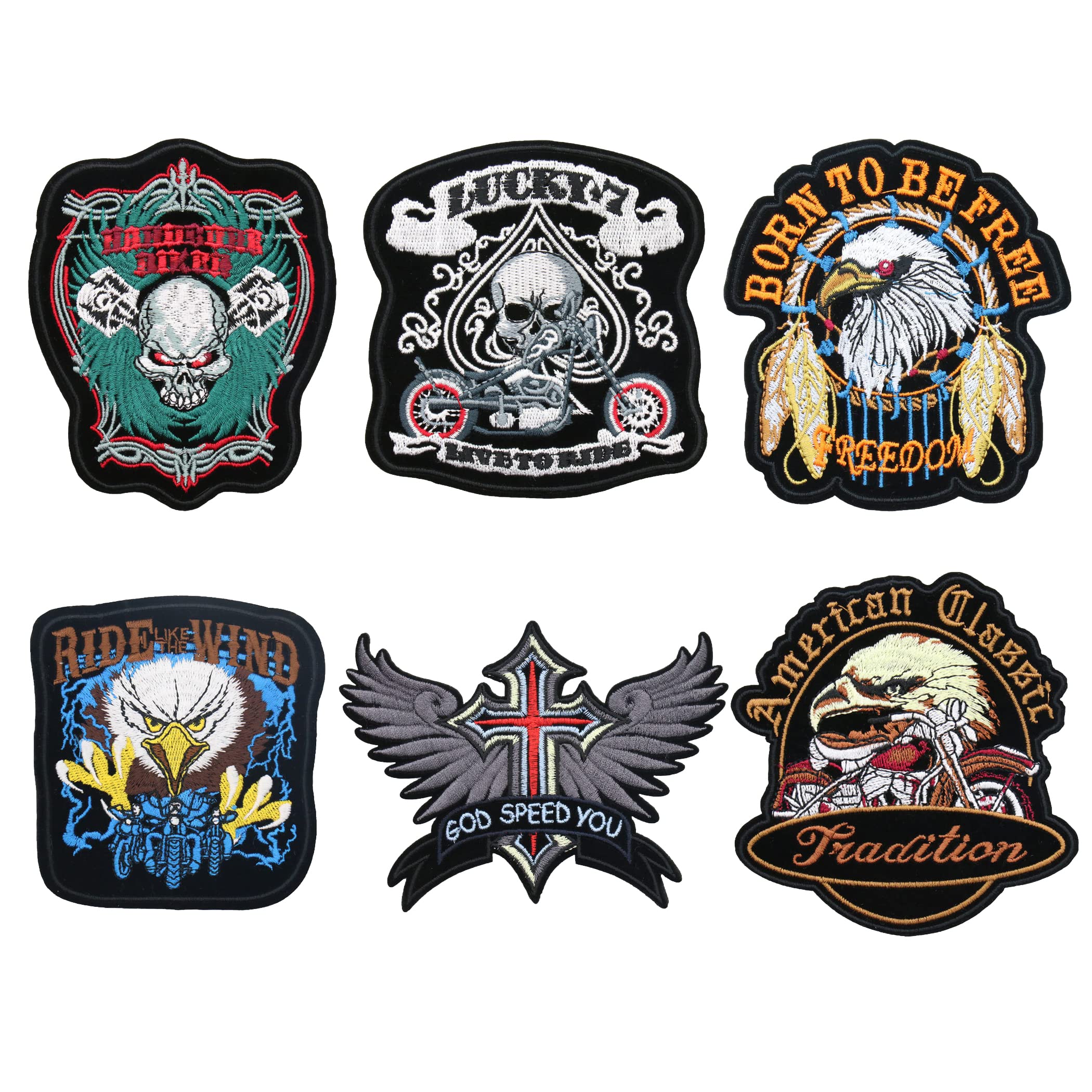 ビンテージ　アイアン　クロス　69 スカル　CXTXM ワッペン　バイカー ビンテージ アイアン クロス 69 スカル CXTXM ワッペン バイカー