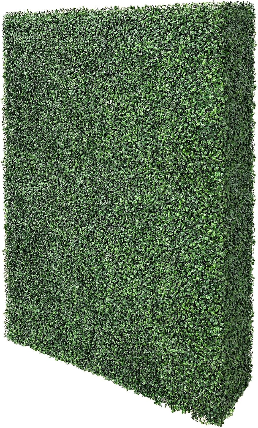 Artificial Hedge Wall Without Planter, Outdoor or Indoor Decorative Privacy Wall, Great for Balcony, Patio, Deck, TOP Cover Panel is Included ... (48" W*12" D*62" H)