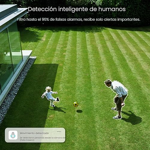 Miniatura 5 de Hugolog Cámaras de seguridad 3K 5MP para interiores y exteriores para seguridad del hogar, cámara para el hogar con visión nocturna a color