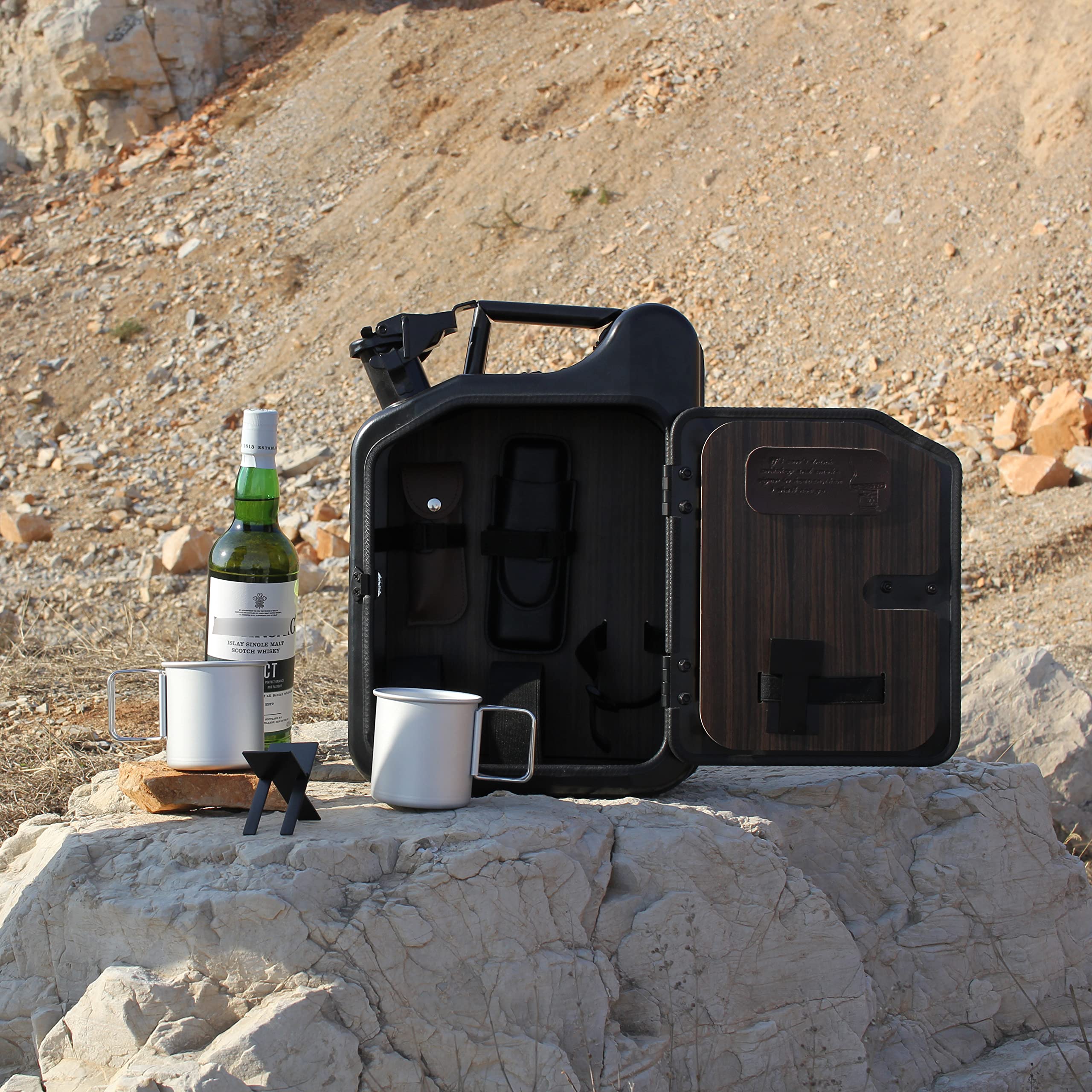 Buy Iron Jerry Can Mini Bar by Wqoimwsiwak Gifts for Drinker with a