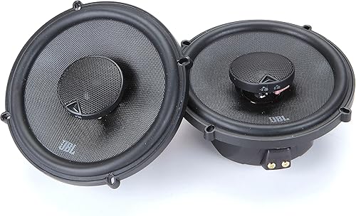 JBL Sistema de altavoces de audio para automóvil multielemento elevador de 6.5 pulgadas sin parrilla, negro