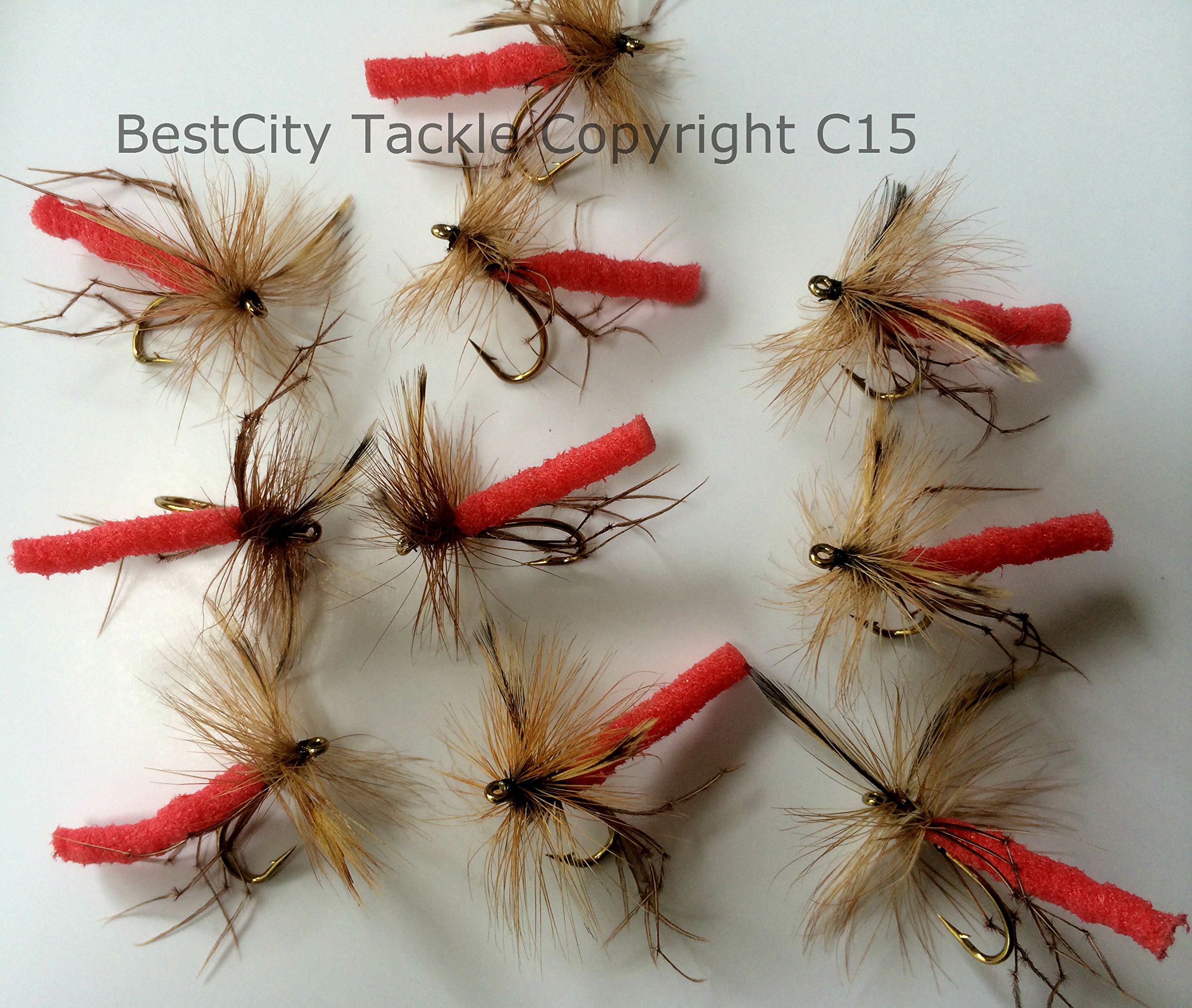 BestCity FLY FISHING DADDY (Daddies) LONG LEGS FOAM BODIED Size 10 Pack of 10#52
