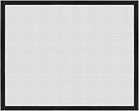 uxcell 24x35" Black Fiberglass Window Screen Mesh with Hook & Loop Adhesive - DIY Easy Install for Home, RV, Kitchen Windows