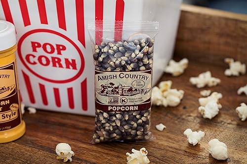 Miniatura 5 de Amish Country Popcorn  Bolsas de 10-4oz  Granos azules  Anticuado, sin OMG y sin gluten