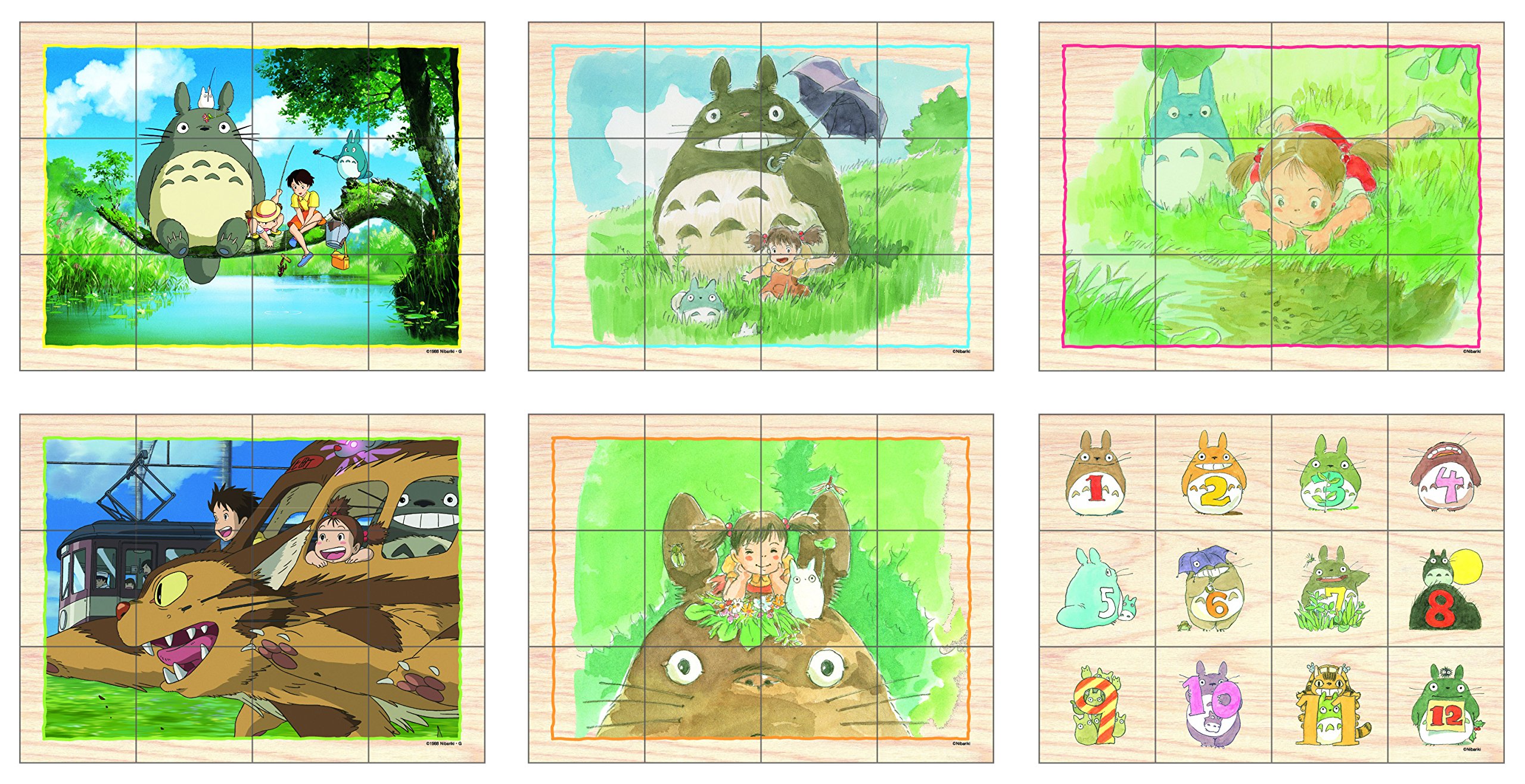 Amazon.co.jp: エンスカイ(ENSKY) 12ピース となりのトトロ 木の絵