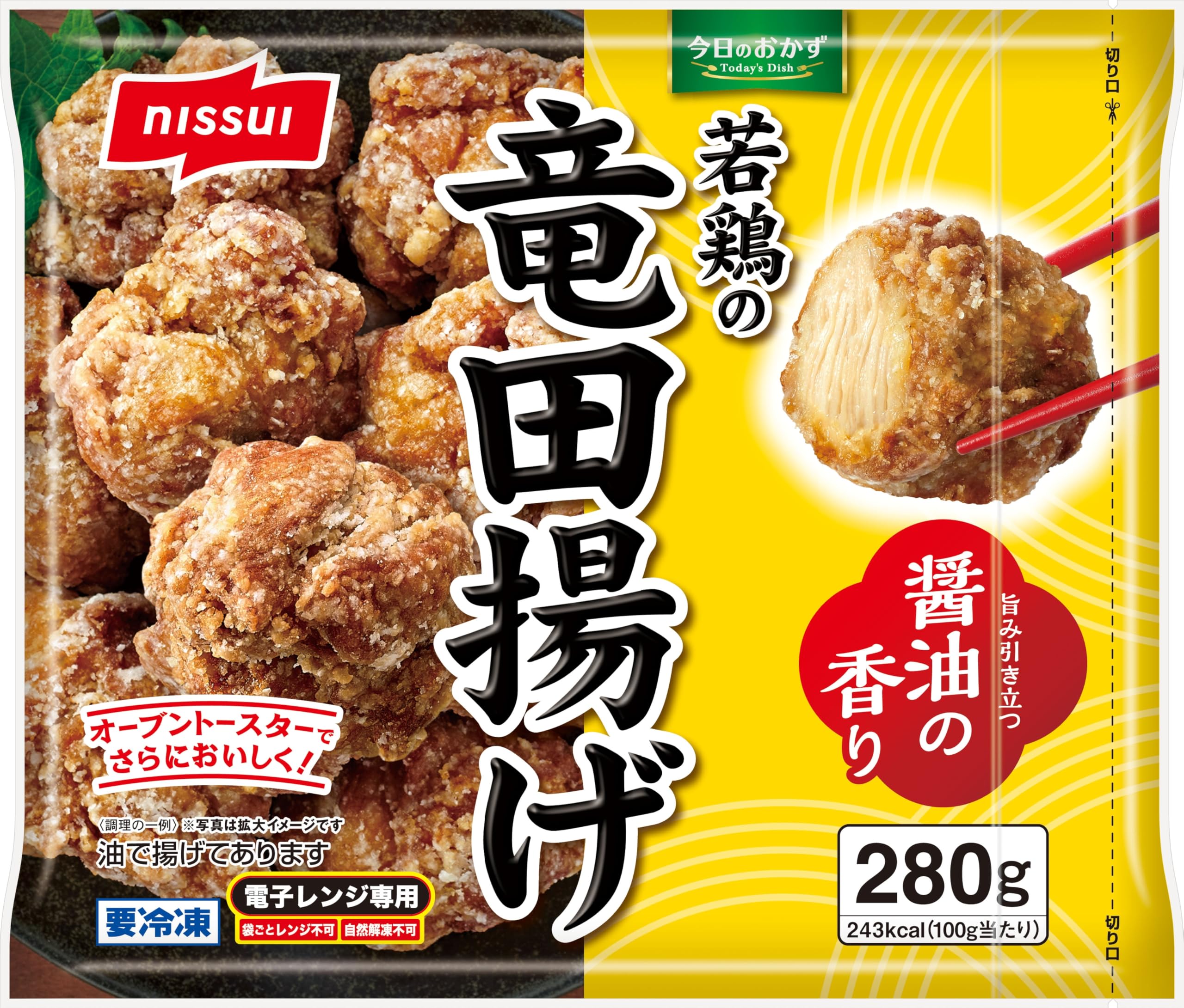 Amazon.co.jp: [冷凍] ニッスイ 若鶏の竜田揚げ 280g : 食品・飲料・お酒