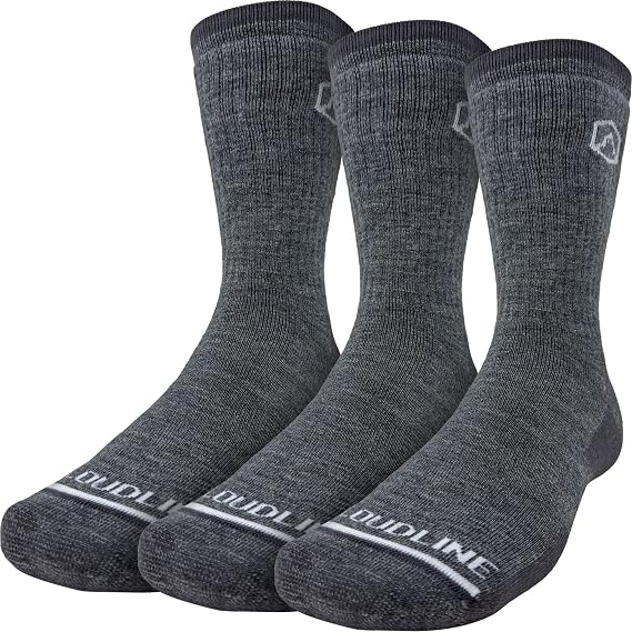 CloudLine - Merino Wool Socks for Men and Women, Ultralight Wool Hiking Socks - Thin, Anti-Blister, Moisture Wicking- 3 Pairs