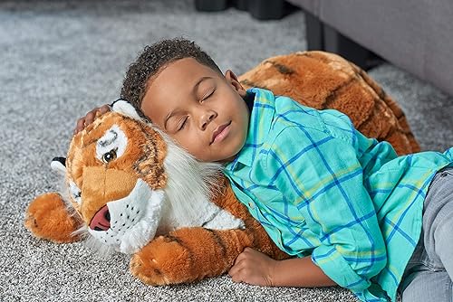 Miniatura 6 de Wild Republic Jumbo - Animal gigante de peluche, Talla Tiger, 30