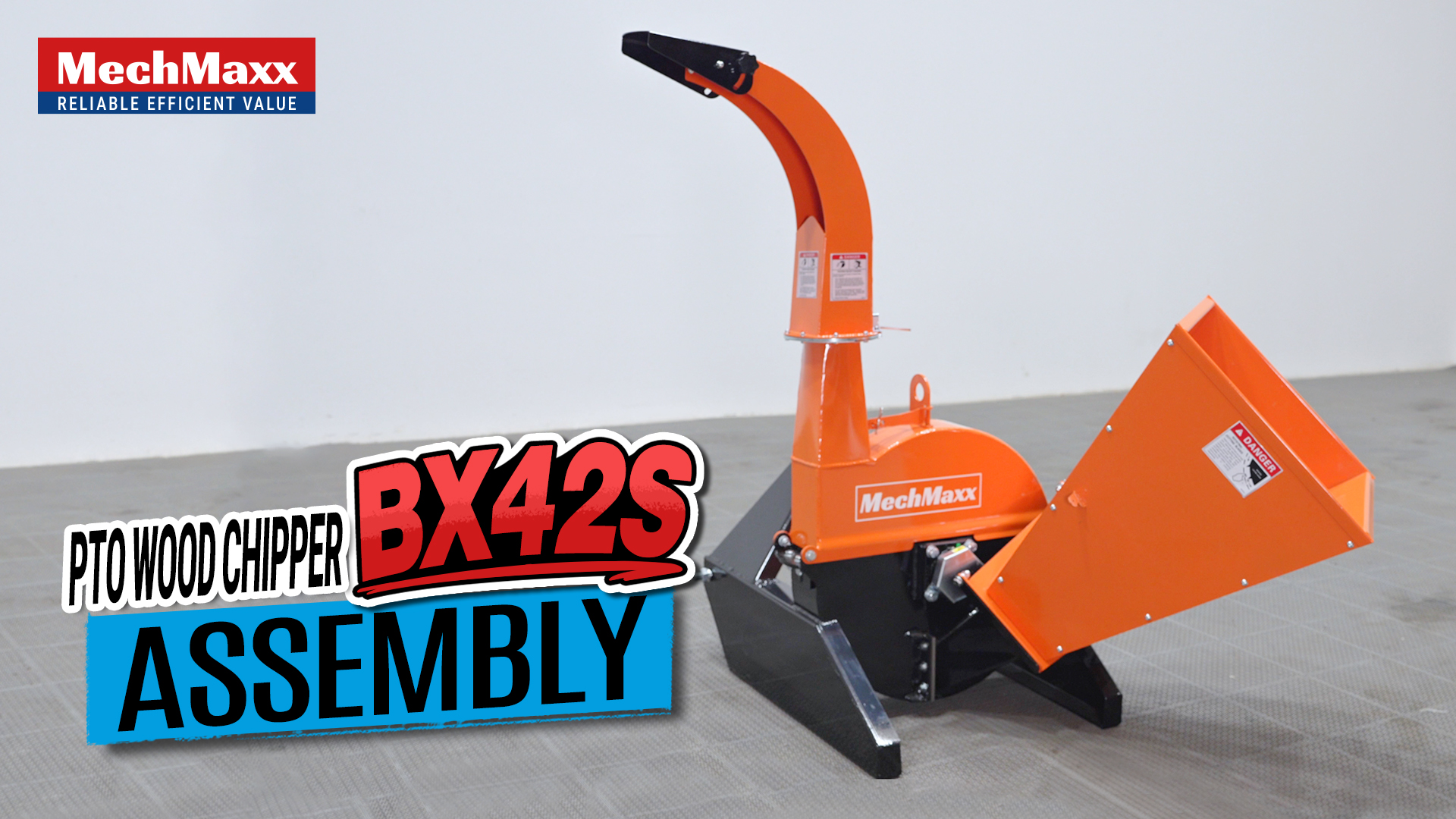 Amazon.com: MechMaxx 4'' Inch PTO Powered 3 Point Wood Chipper