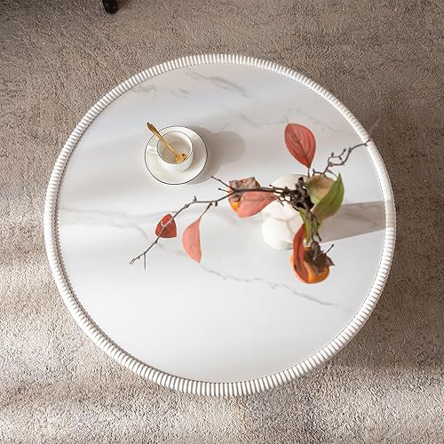 Miniatura 35 de Mesa de centro rústica marrón para sala de estar, mesas centrales rectangulares, moderna y elegante mesa de cóctel de madera para oficina en casa -