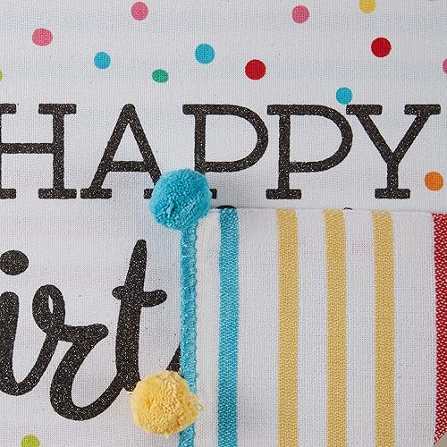 Miniatura 9 de DII Colección Happy Birthday Confeti, mantel, redondo de 70 pulgadas