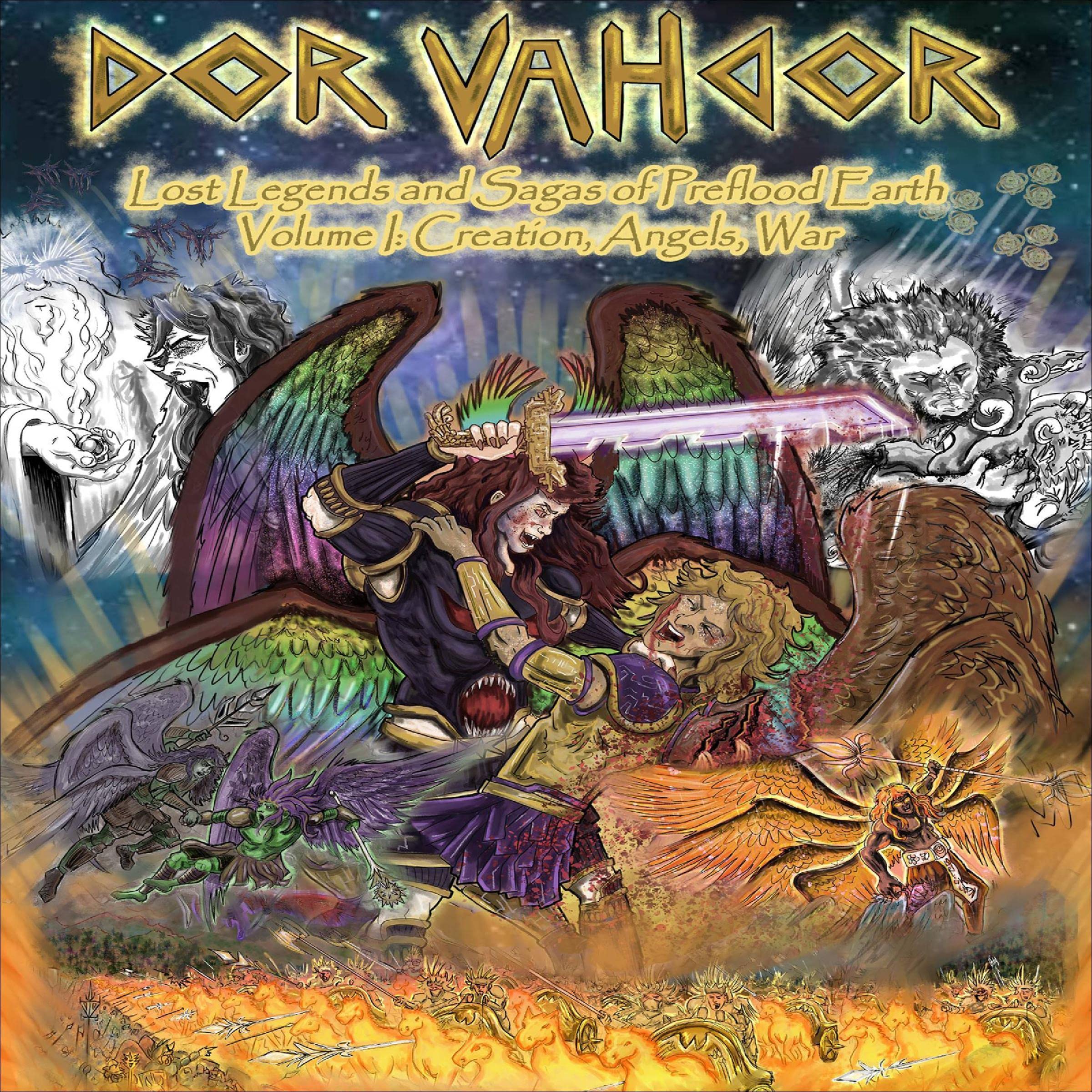 Cover art for Dor Vahdor Lost Legends and Sagas of Preflood Earth