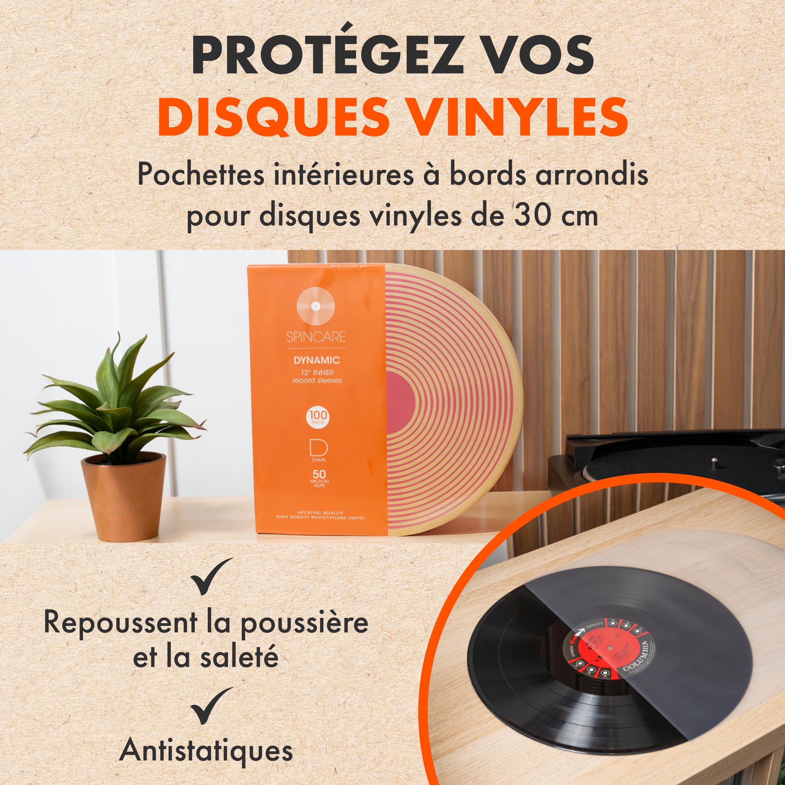 HLIWS Autocollantes en Plastique transparent-12 Pièces Pochettes de