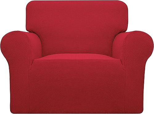 Vista 140 de Easy-Going - Funda elástica para sofá de silla, 1 pieza, protector de muebles, suave, con parte inferior elástica, para niños y mascotas, tela